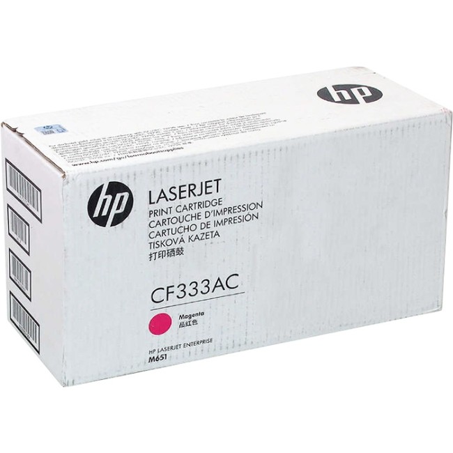 Тонер-картридж HP 654A Magenta LaserJet Contract Toner Cartridge (CF333AC)