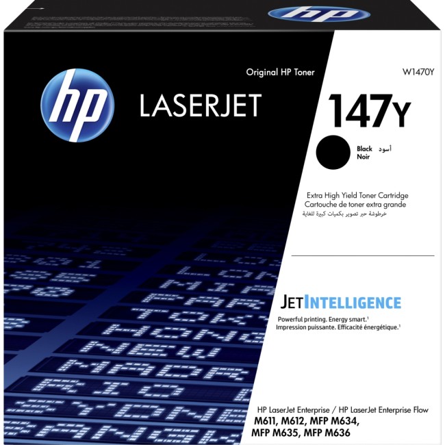 Тонер-картридж HP LaserJet 147Y Black (W1470Y)
