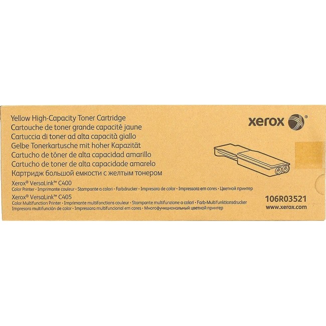 Желтый тонер-картридж повыш. емк. Xerox (106R03521)