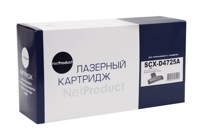 Картридж NetProduct (N-SCX-D4725A) для Samsung SCX-4725F, 3K — для бизнеса и офиса