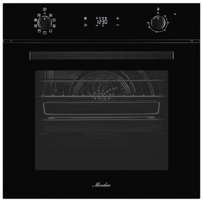 Встраиваемый электрический духовой шкаф MONSHER MONSHER MOE 6093 Noir Встраиваемый электрический духовой шкаф MONSHER MONSHER MOE 6093 Noir