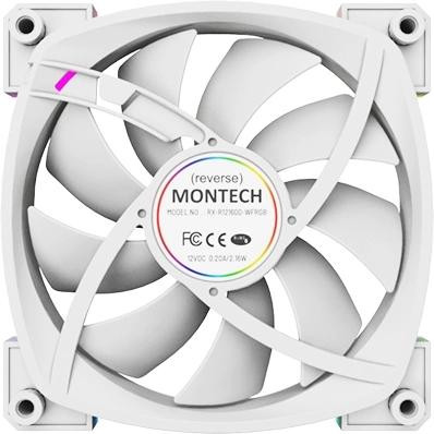 Вентилятор для корпуса Montech RX120 PWM WHITE — для бизнеса и офиса