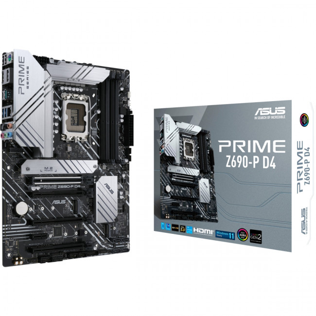 Материнская плата ASUS PRIME Z690-P D4 (90MB18P0-M0EAY0) — для бизнеса и офиса