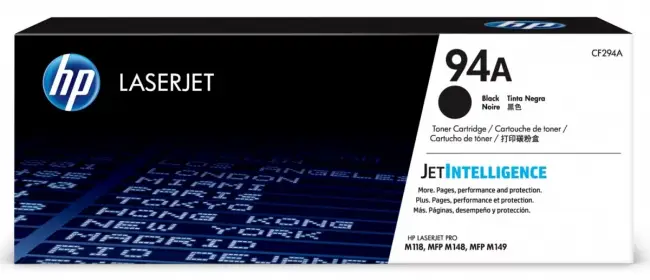 Тонер-картридж HP 94A (CF294A) — для бизнеса и офиса Тонер-картридж HP 94A (CF294A) — для бизнеса и офиса