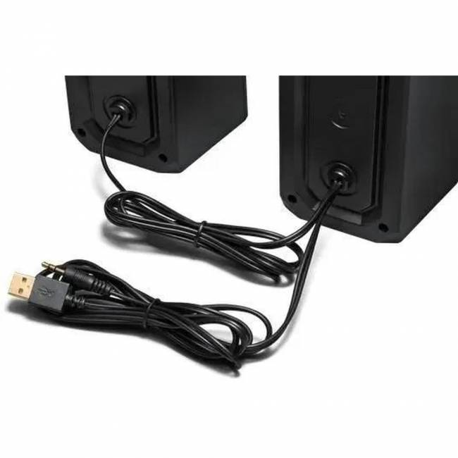 Defender Акустическая 2.0 система Stentor черный, 6 Вт, питание от USB Defender 77600 — для бизнеса и офиса