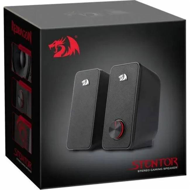 Defender Акустическая 2.0 система Stentor черный, 6 Вт, питание от USB Defender 77600 — для бизнеса и офиса