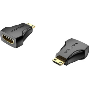 Адаптер-переходник Vention HDMI 19F/mini HDMI 19M Адаптер-переходник Vention HDMI 19F/mini HDMI 19M (AISB0) Адаптер-переходник Vention HDMI 19F/mini HDMI 19M Адаптер-переходник Vention HDMI 19F/mini HDMI 19M (AISB0)