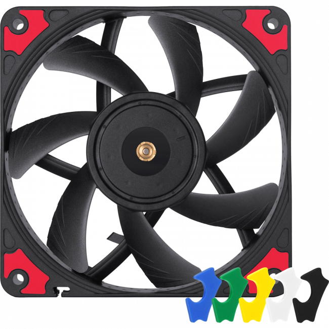 Кулер для корпуса Noctua NF-A12x15 PWM chromax.black.swap — для бизнеса и офиса