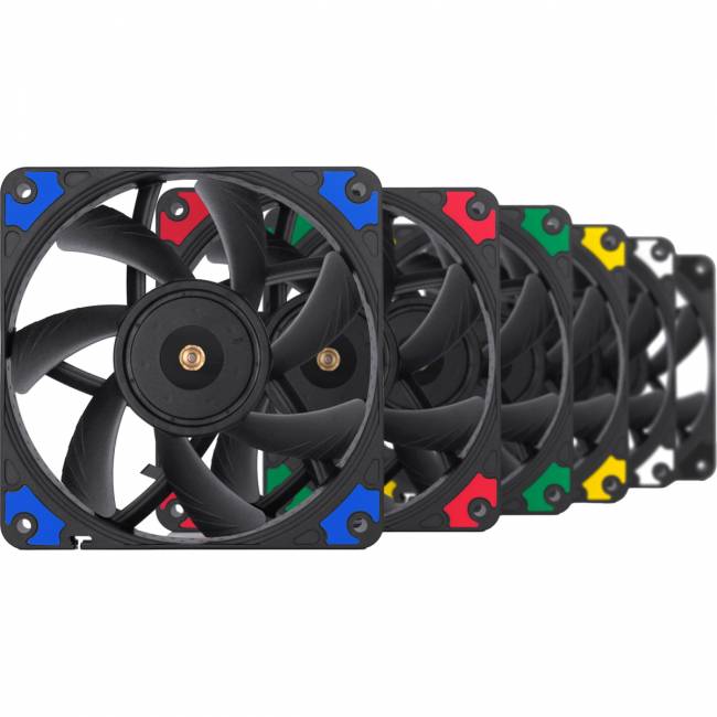 Кулер для корпуса Noctua NF-A12x15 PWM chromax.black.swap — для бизнеса и офиса