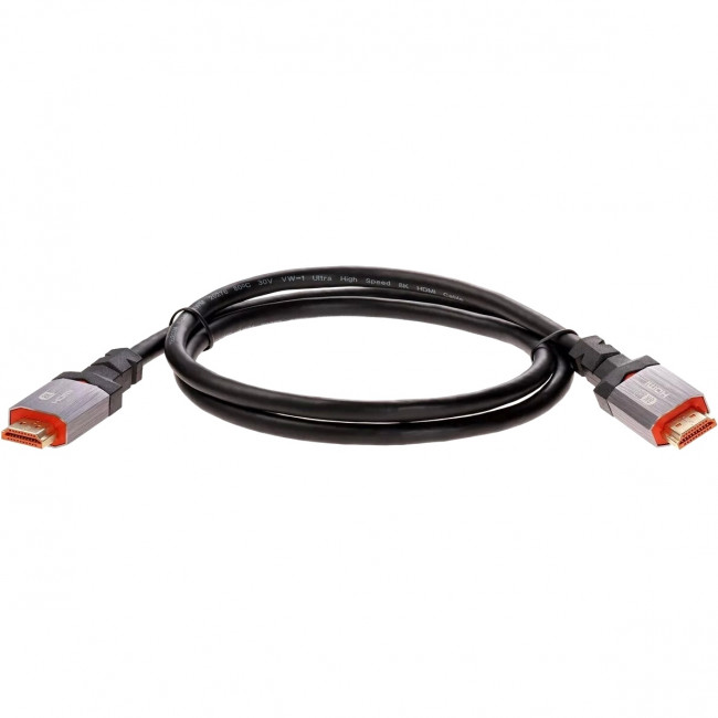 Кабель HDMI 19M/M,ver. 2.1, 8K@60 Hz 1m метал разъемы, Telecom <TCG365-1M> Telecom TCG365-1M