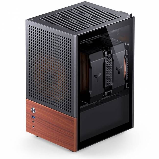 Корпус без блока питания JONSBO T6 Black — для бизнеса и офиса Корпус без блока питания JONSBO T6 Black — для бизнеса и офиса