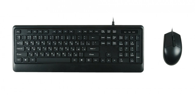 Комплект клавиатура+мышь Комплект клавиатура+мышь Foxline MK120