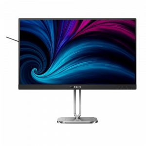 Монитор Philips 27B2U6903 27'', 3840x2160, IPS, 60hz, 80M:1, 350cd, 4ms, 2xHDMI 2.0, DP 1.4, 6xUSB 3.2, Type-C 90W, Speakers, RJ45, Thunderbolt, H. adj 150mm, pivot, VESA, 3Y, Black Philips 27B2U6903