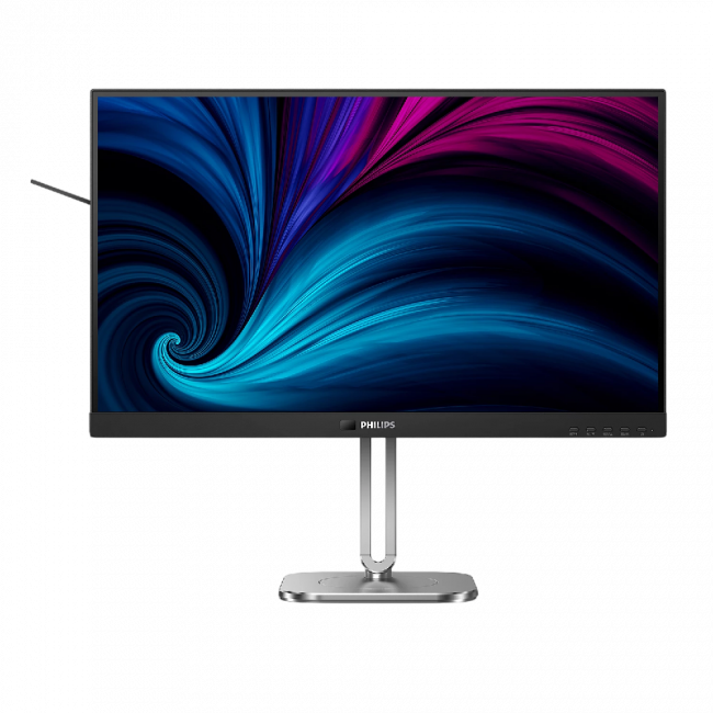 Монитор Philips 27B2U6903 27'', 3840x2160, IPS, 60hz, 80M:1, 350cd, 4ms, 2xHDMI 2.0, DP 1.4, 6xUSB 3.2, Type-C 90W, Speakers, RJ45, Thunderbolt, H. adj 150mm, pivot, VESA, 3Y, Black Philips 27B2U6903 — для бизнеса и офиса Монитор Philips 27B2U6903 27'', 3840x2160, IPS, 60hz, 80M:1, 350cd, 4ms, 2xHDMI 2.0, DP 1.4, 6xUSB 3.2, Type-C 90W, Speakers, RJ45, Thunderbolt, H. adj 150mm, pivot, VESA, 3Y, Black Philips 27B2U6903 — для бизнеса и офиса