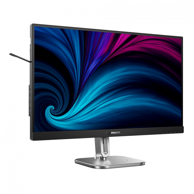 Монитор Philips 27B2U6903 27'', 3840x2160, IPS, 60hz, 80M:1, 350cd, 4ms, 2xHDMI 2.0, DP 1.4, 6xUSB 3.2, Type-C 90W, Speakers, RJ45, Thunderbolt, H. adj 150mm, pivot, VESA, 3Y, Black Philips 27B2U6903 — для бизнеса и офиса Монитор Philips 27B2U6903 27'', 3840x2160, IPS, 60hz, 80M:1, 350cd, 4ms, 2xHDMI 2.0, DP 1.4, 6xUSB 3.2, Type-C 90W, Speakers, RJ45, Thunderbolt, H. adj 150mm, pivot, VESA, 3Y, Black Philips 27B2U6903 — для бизнеса и офиса