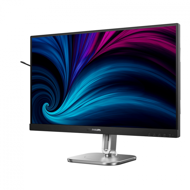 Монитор Philips 27B2U6903 27'', 3840x2160, IPS, 60hz, 80M:1, 350cd, 4ms, 2xHDMI 2.0, DP 1.4, 6xUSB 3.2, Type-C 90W, Speakers, RJ45, Thunderbolt, H. adj 150mm, pivot, VESA, 3Y, Black Philips 27B2U6903 — для бизнеса и офиса Монитор Philips 27B2U6903 27'', 3840x2160, IPS, 60hz, 80M:1, 350cd, 4ms, 2xHDMI 2.0, DP 1.4, 6xUSB 3.2, Type-C 90W, Speakers, RJ45, Thunderbolt, H. adj 150mm, pivot, VESA, 3Y, Black Philips 27B2U6903 — для бизнеса и офиса
