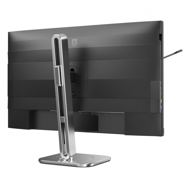 Монитор Philips 27B2U6903 27'', 3840x2160, IPS, 60hz, 80M:1, 350cd, 4ms, 2xHDMI 2.0, DP 1.4, 6xUSB 3.2, Type-C 90W, Speakers, RJ45, Thunderbolt, H. adj 150mm, pivot, VESA, 3Y, Black Philips 27B2U6903 — для бизнеса и офиса Монитор Philips 27B2U6903 27'', 3840x2160, IPS, 60hz, 80M:1, 350cd, 4ms, 2xHDMI 2.0, DP 1.4, 6xUSB 3.2, Type-C 90W, Speakers, RJ45, Thunderbolt, H. adj 150mm, pivot, VESA, 3Y, Black Philips 27B2U6903 — для бизнеса и офиса