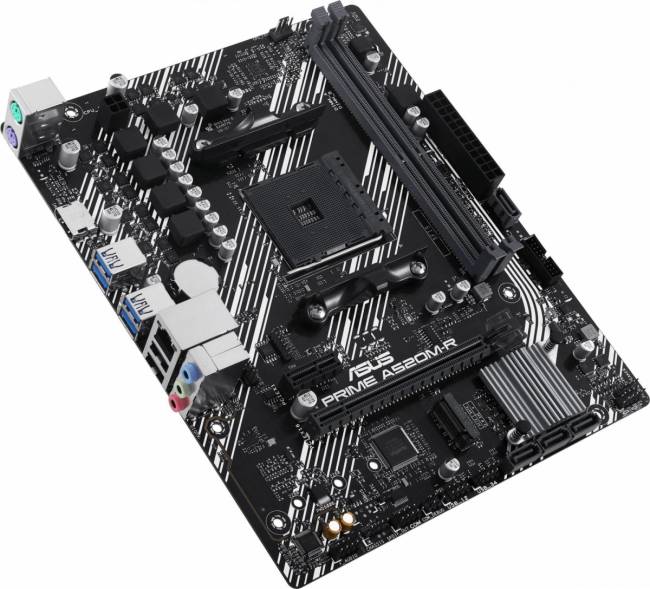 Материнская плата ASUS PRIME A520M-R — для бизнеса и офиса