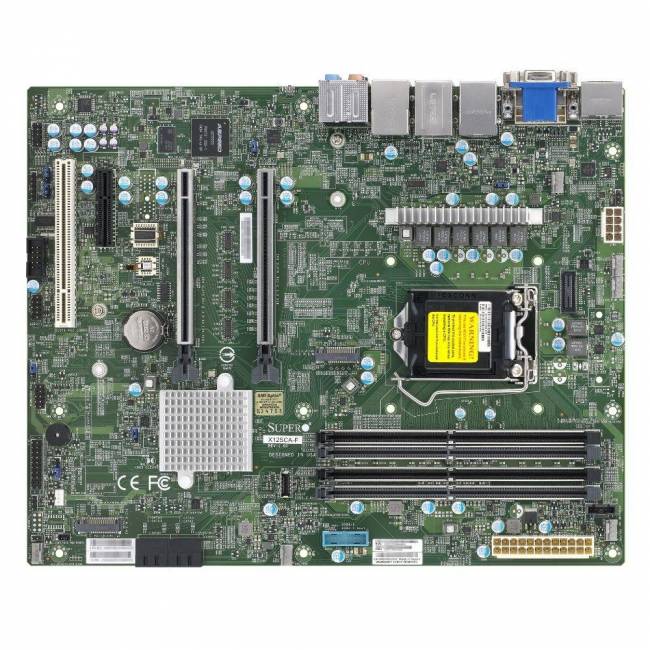 Материнская плата SuperMicro MBD-X12SCA-F-B — для бизнеса и офиса