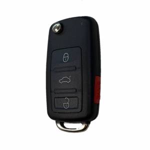 Ключ выкидной VOLKSWAGEN Touareg/Phaeton 2003-2009, ID46 ID46 433 MHz FSK HU66 с Keyless