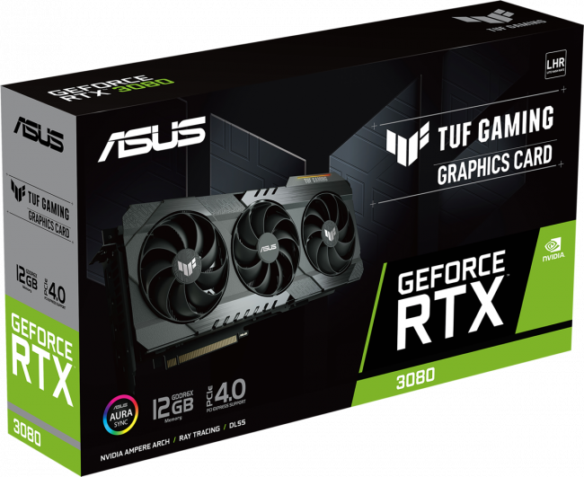 Видеокарта ASUS TUF-RTX3080-12G-GAMING — для бизнеса и офиса Видеокарта ASUS TUF-RTX3080-12G-GAMING — для бизнеса и офиса