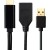 Кабель-переходник HDMI(M) +USB---> DP(F) 0.15m  4K*60Hz VCOM<CG599E> Кабель-переходник VCOM USB Type-A M+HDMI M/DisplayPort F (CG599E-0.15M)