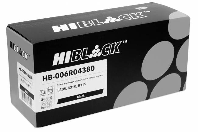 Тонер-картридж Hi-Black (HB-006R04380) для Xerox B305/B310/B315, 8K П/У — для бизнеса и офиса