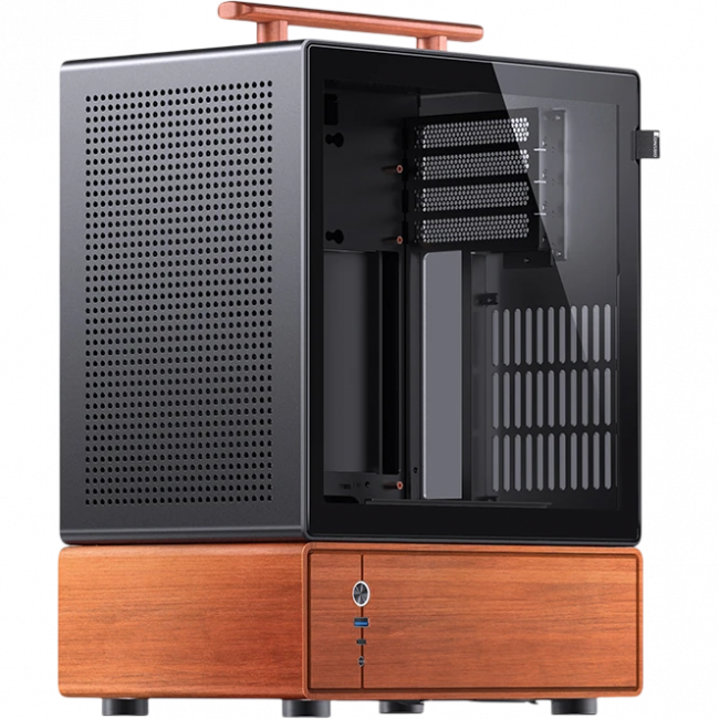 Корпус без блока питания JONSBO T7 Black — для бизнеса и офиса Корпус без блока питания JONSBO T7 Black — для бизнеса и офиса