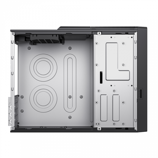 Корпус с блоком питания 400Вт. Foxline FL-418-SFX400A-U32C — для бизнеса и офиса Корпус с блоком питания 400Вт. Foxline FL-418-SFX400A-U32C — для бизнеса и офиса