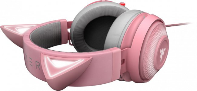 Гарнитура Razer Kraken Kitty Ed. - Quartz Razer Kraken Kitty Гарнитура Razer Kraken Kitty Ed. - Quartz Razer Kraken Kitty