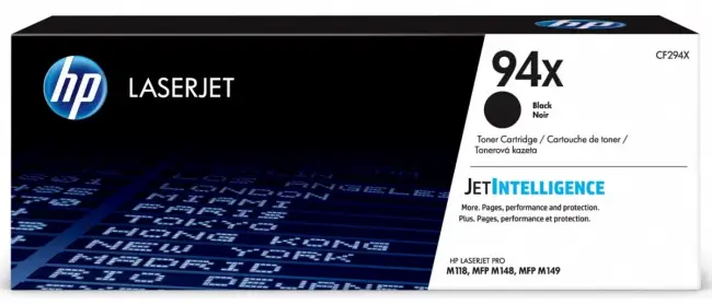Тонер-картридж HP 94 (CF294X) — для бизнеса и офиса