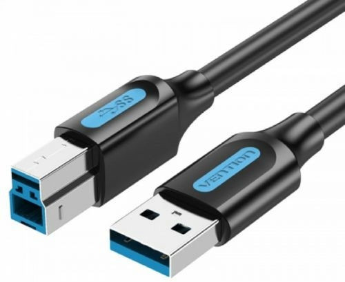 Кабель Vention USB 3.0 AM/BM  - 3м Vention COOBI — для бизнеса и офиса