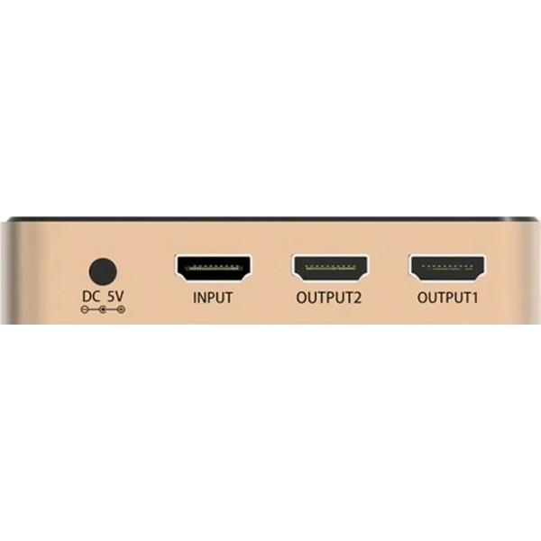 Разветвитель - сплиттер Vention HDMI 19F/2x19F на 2 монитора Разветвитель Vention HDMI 19F/HDMI 19F x 2 (ACBG0)