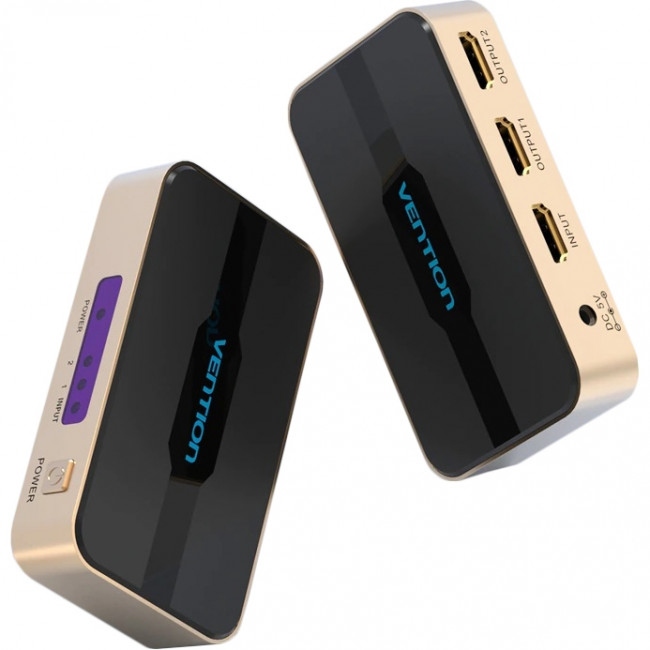 Разветвитель - сплиттер Vention HDMI 19F/2x19F на 2 монитора Разветвитель Vention HDMI 19F/HDMI 19F x 2 (ACBG0)