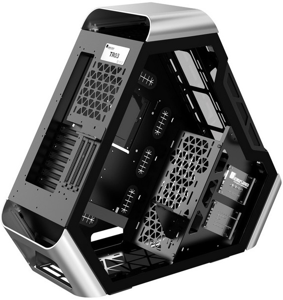 Корпус без блока питания JONSBO TR03-G Silver — для бизнеса и офиса Корпус без блока питания JONSBO TR03-G Silver — для бизнеса и офиса