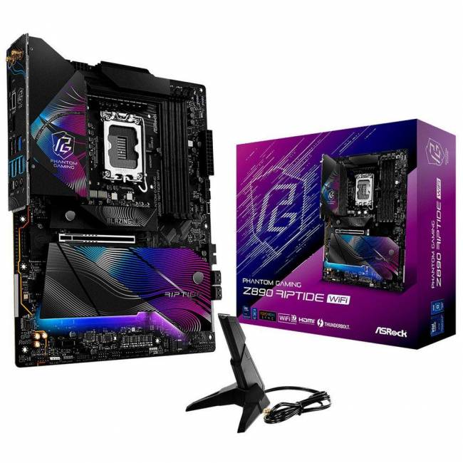 Материнская плата ASRock Z890 RIPTIDE WIFI — для бизнеса и офиса