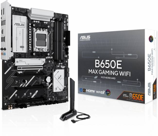 Материнская плата ASUS B650E MAX GAMING WIFI — для бизнеса и офиса