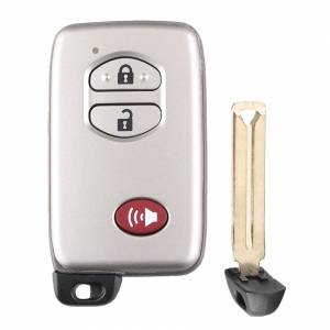 Корпус смарт ключа TOYOTA 2+1 кнопки + вставка TOY48
