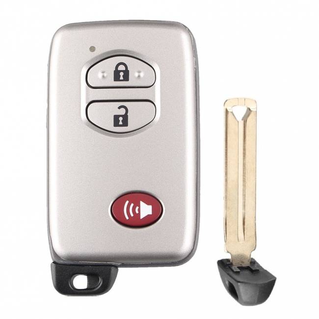 Корпус смарт ключа TOYOTA 2+1 кнопки + вставка TOY48 — для бизнеса и офиса Корпус смарт ключа TOYOTA 2+1 кнопки + вставка TOY48 — для бизнеса и офиса