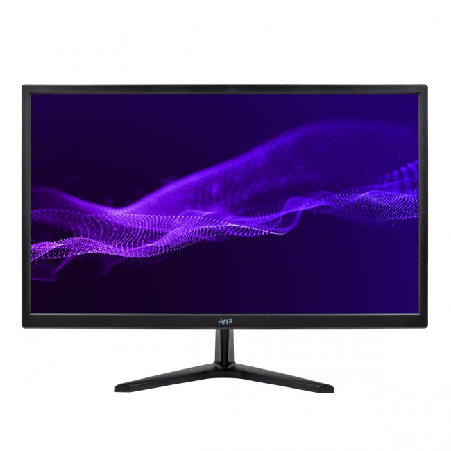 Монитор HIPER EasyView (KB2410VHDV2V) - 23,8''/1920x1080 (Full HD)/75Гц/350/1000:1/IPS/5мс/HDMI+VGA+DVI/Чёрный Hiper KB2410VHDV2V — для бизнеса и офиса