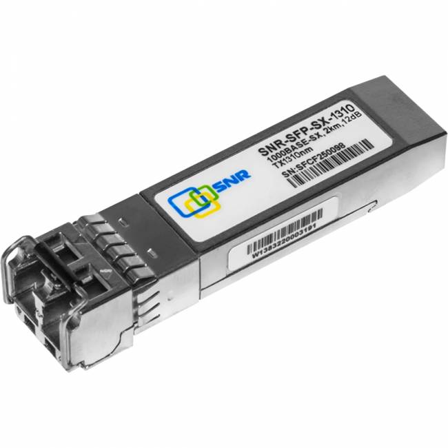 Модуль SNR SNR-SFP-SX-1310 — для бизнеса и офиса Модуль SNR SNR-SFP-SX-1310 — для бизнеса и офиса