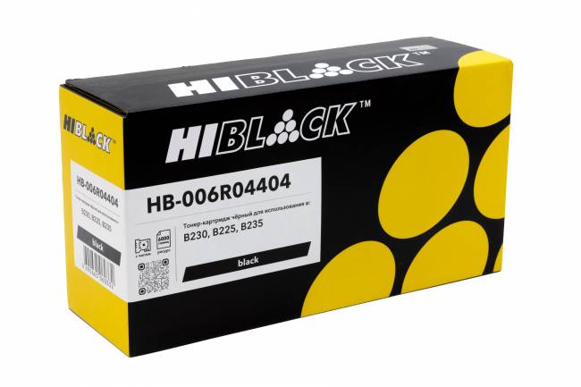 Тонер-картридж Hi-Black (HB-006R04404) для Xerox B230/225/235, 6K — для бизнеса и офиса