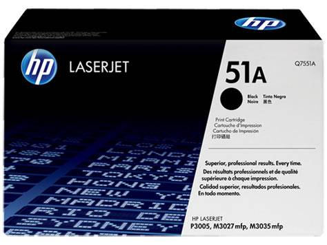 Картридж 51A для HP LJ P3005/M3027MFP/M3035MFP, 6,5К (O) Q7551A — для бизнеса и офиса
