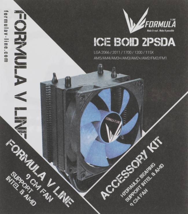 Устройство охлаждения(кулер) Formula ICE BOID 2PSDA — для бизнеса и офиса