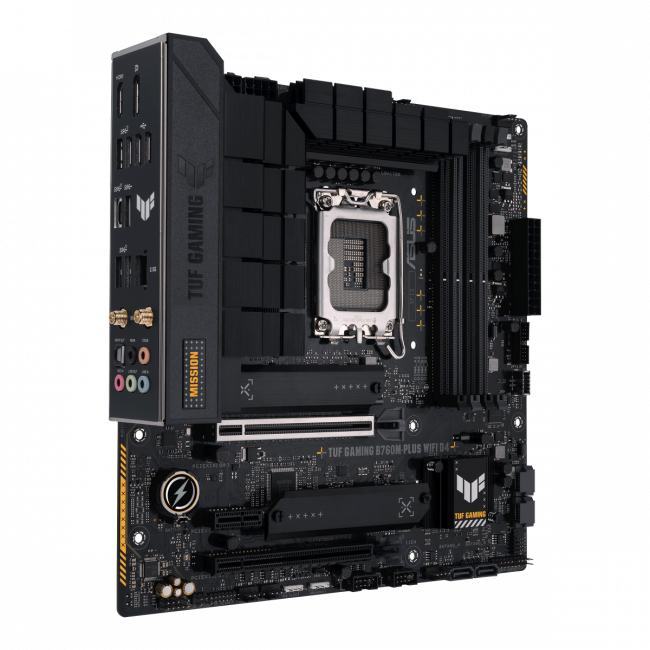 Материнская плата ASUS TUF GAMING B760M-PLUS WIFI D4 — для бизнеса и офиса Материнская плата ASUS TUF GAMING B760M-PLUS WIFI D4 — для бизнеса и офиса