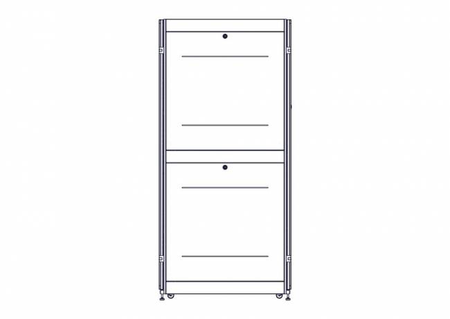 Шкаф Systeme Electric, серия Uniprom, 48U-600/1070, боковые панели 4шт, черный SYSTEME ELECTRIC UR3107 — для бизнеса и офиса Шкаф Systeme Electric, серия Uniprom, 48U-600/1070, боковые панели 4шт, черный SYSTEME ELECTRIC UR3107 — для бизнеса и офиса