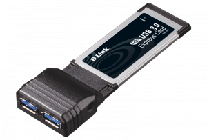 2-портовый USB 3.0 адаптер для шины ExpressCard D-Link DUB-1320/A1A