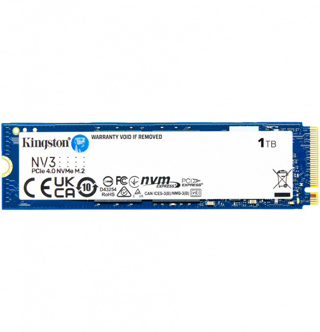 Твердотельный накопитель Kingston SNV3S/1000G — для бизнеса и офиса
