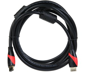 Кабель HDMI 19M/M ver. 2.0, 2 фильтра, 3m VCOM <CG525D-R-3.0> VCOM HDMI (m) - HDMI (m) 3м