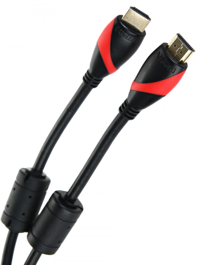 Кабель HDMI 19M/M ver. 2.0, 2 фильтра, 3m VCOM <CG525D-R-3.0> VCOM HDMI (m) - HDMI (m) 3м Кабель HDMI 19M/M ver. 2.0, 2 фильтра, 3m VCOM <CG525D-R-3.0> VCOM HDMI (m) - HDMI (m) 3м
